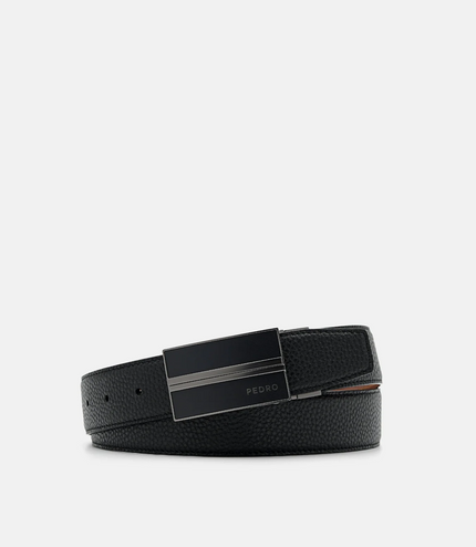 Leather Reversible Tang Belt