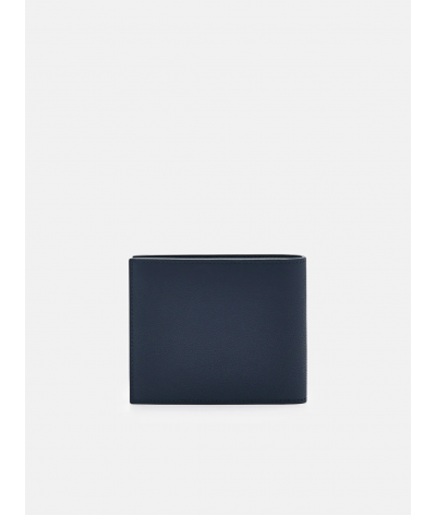 Leather Bi-Fold Flip Wallet