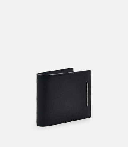 Leather Bi-Fold Flip Wallet