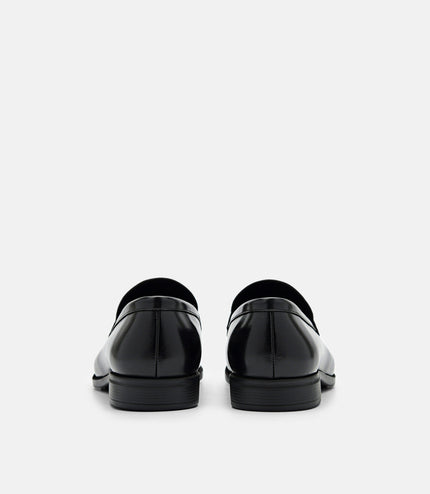 Altitude Lightweight Casey Leather Loafers - Black