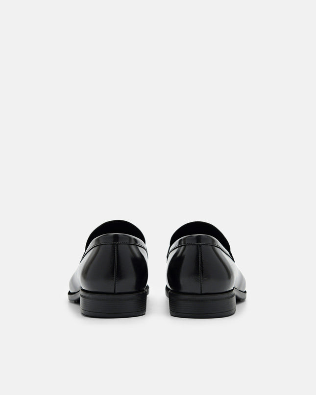 Altitude Lightweight Casey Leather Loafers - Black
