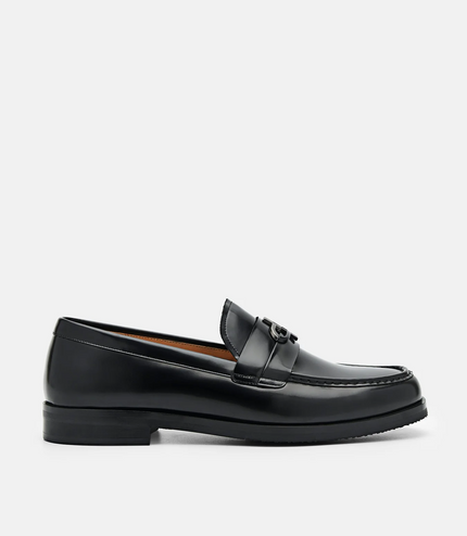 PEDRO Icon Leather Loafers - Black