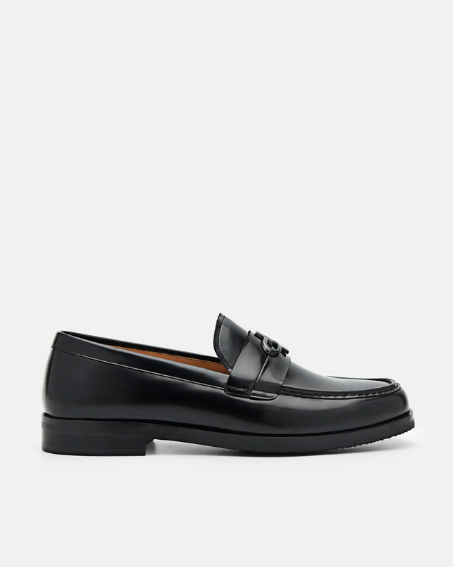 PEDRO Icon Leather Loafers - Black