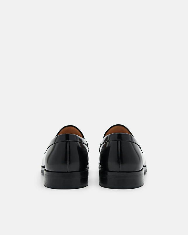 PEDRO Icon Leather Loafers - Black