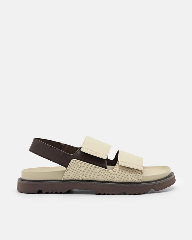Backstrap Velcro Sandals - Sand