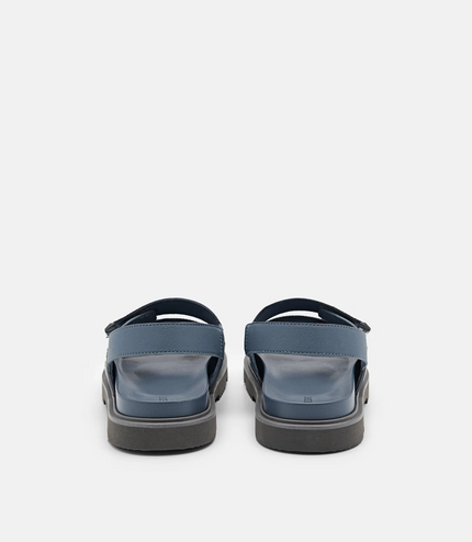 Backstrap Velcro Sandals - Dark Grey