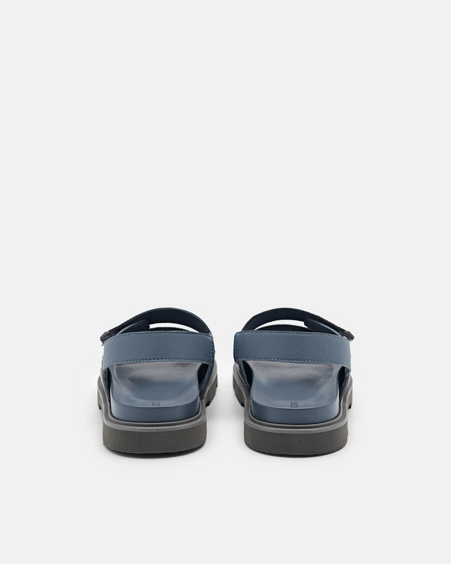 Backstrap Velcro Sandals - Dark Grey
