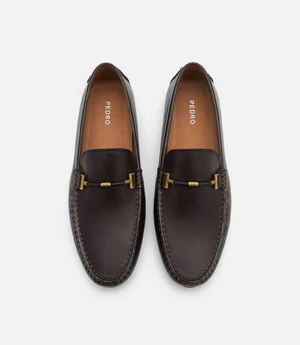Robert Suede Moccasins - Dark Brown