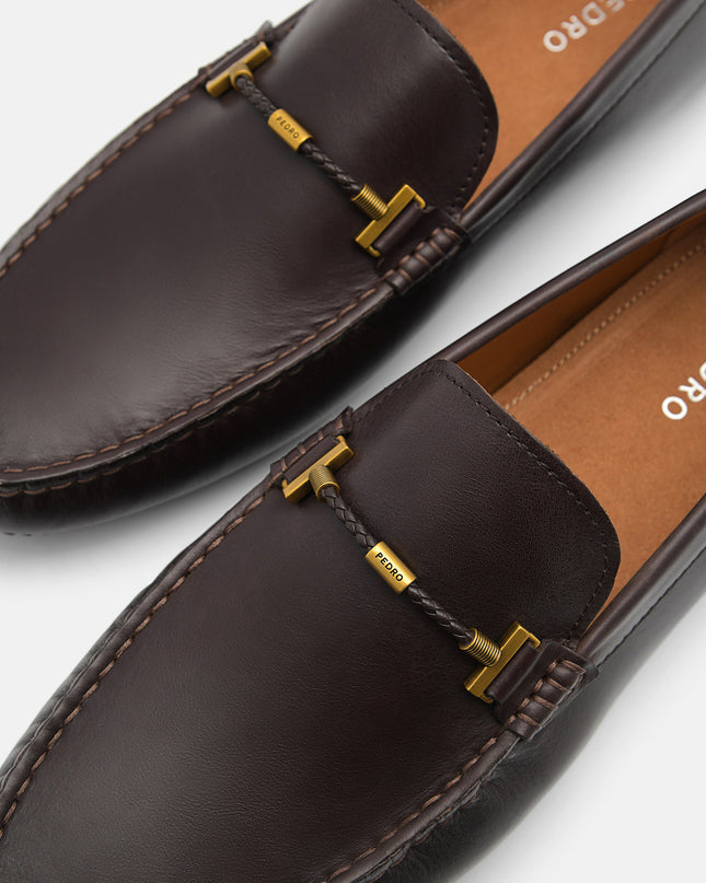 Robert Suede Moccasins - Dark Brown