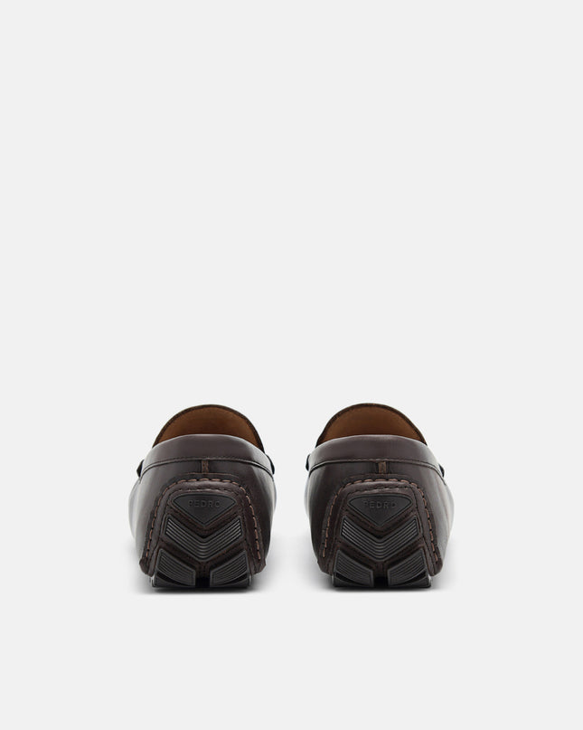 Robert Suede Moccasins - Dark Brown