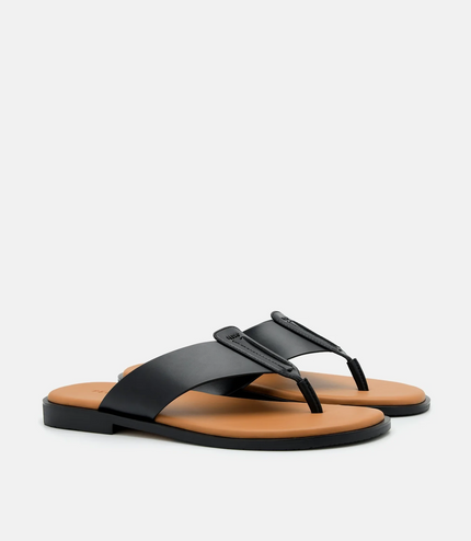 Thong Sandals- Black
