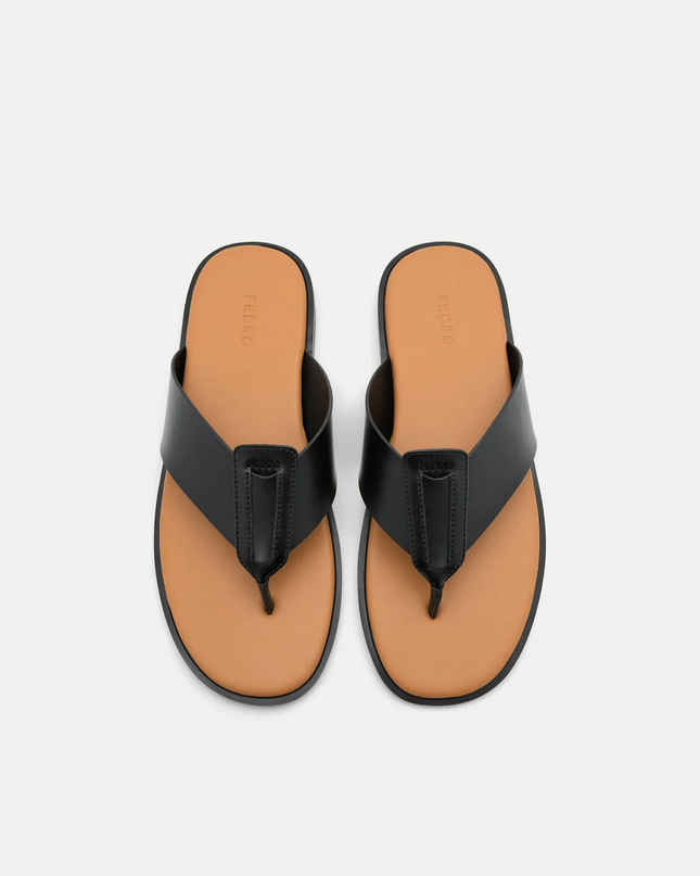 Thong Sandals- Black