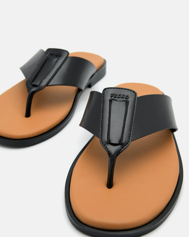Thong Sandals- Black