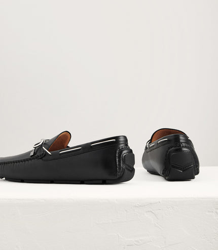 Bow Suede Moccasins