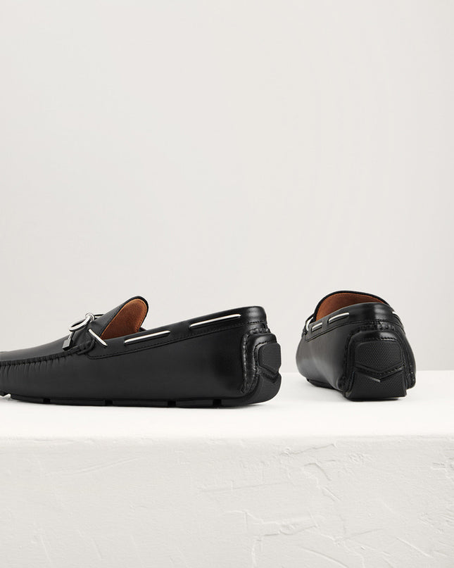 Bow Suede Moccasins