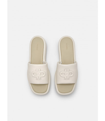 PEDRO Icon Leather Wedge Sandals