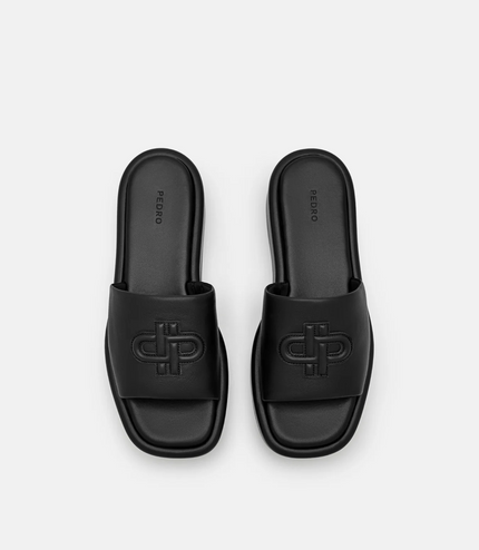 PEDRO Icon Leather Wedge Sandals