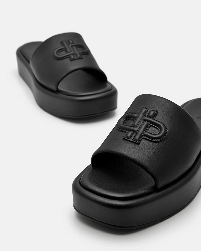 PEDRO Icon Leather Wedge Sandals