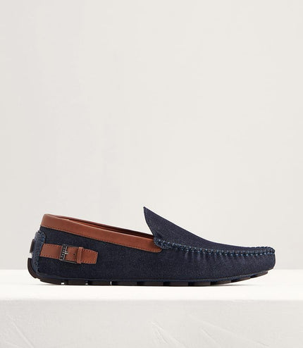 Moccasins with Buckled Detail