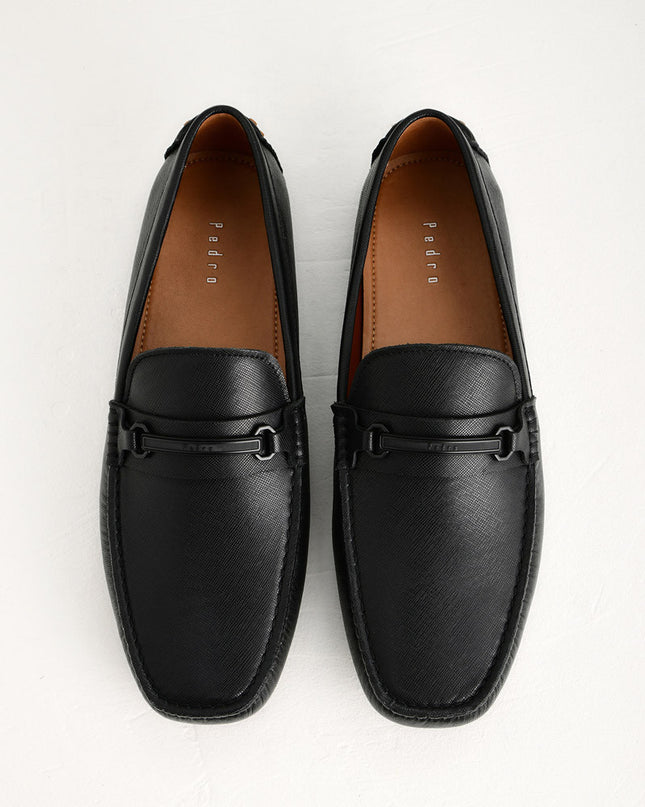 Bit Leather Moccasins
