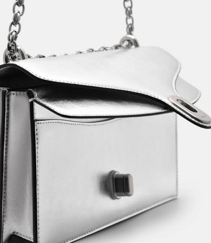 Elin Shoulder Bag - Silver