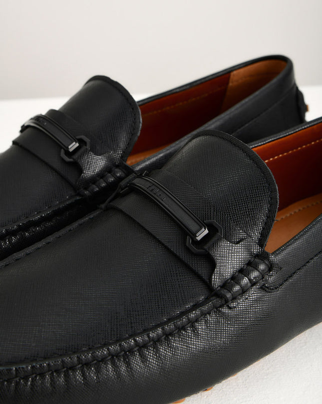 Bit Leather Moccasins