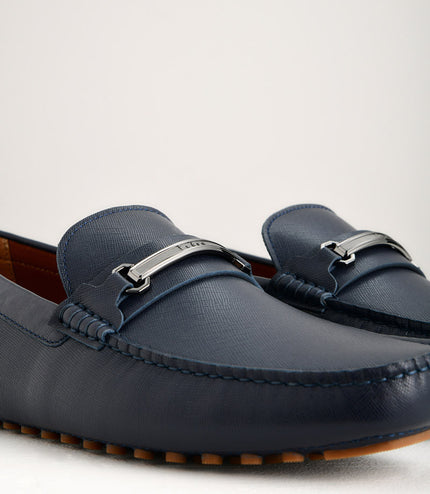 Bit Leather Moccasins