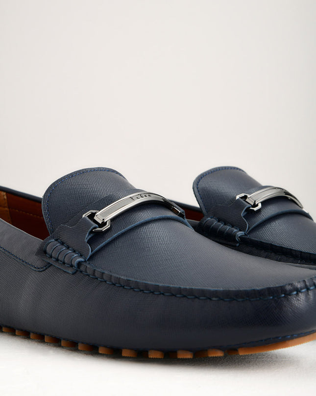 Bit Leather Moccasins