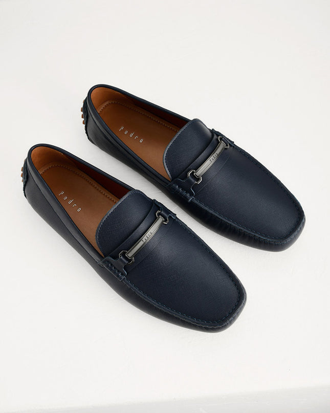Bit Leather Moccasins
