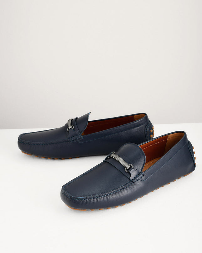 Bit Leather Moccasins