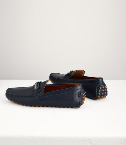 Bit Leather Moccasins