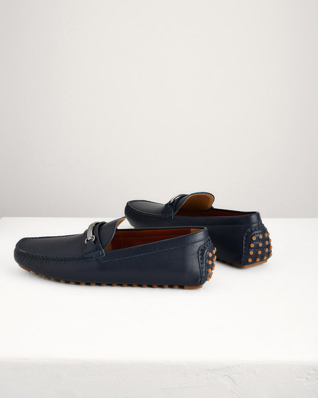 Bit Leather Moccasins