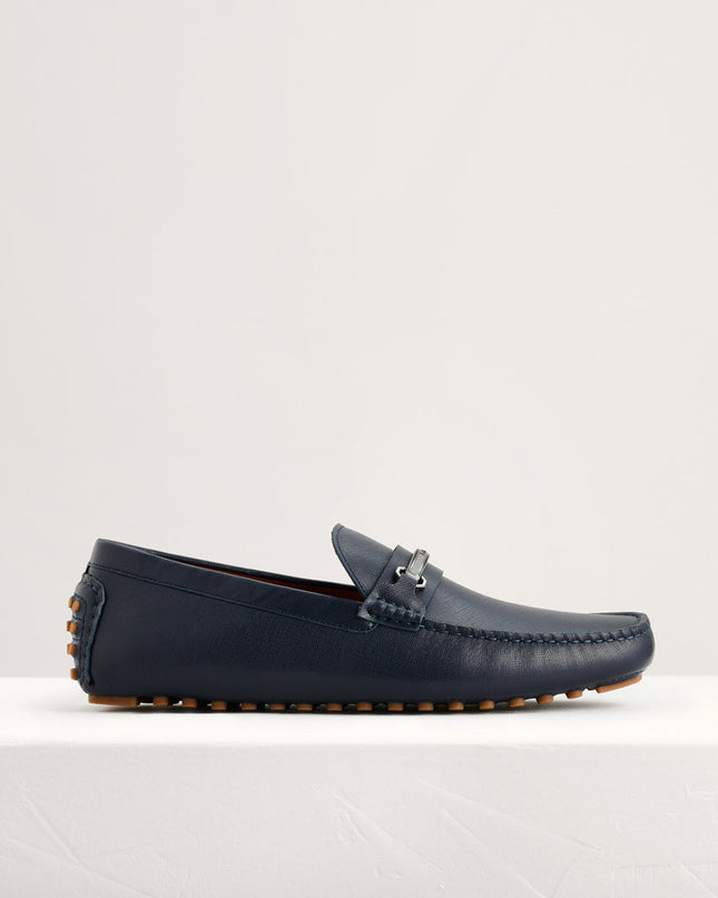 Bit Leather Moccasins