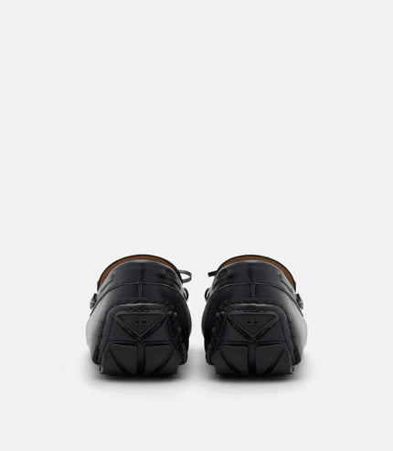 Bow Moccasins - Black