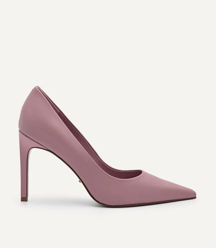 PEDRO Studio Ursula Leather Pumps - Blush