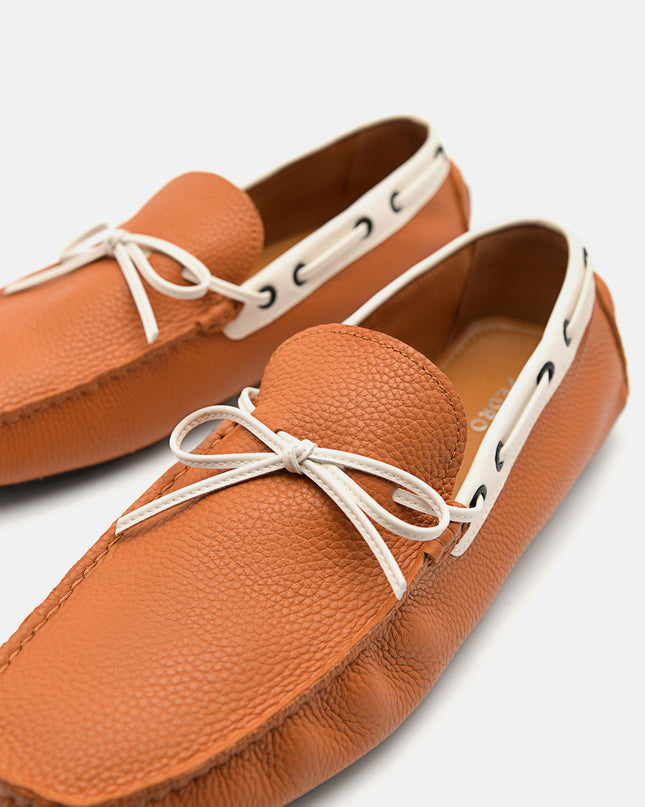 Leather Bow Moccasins