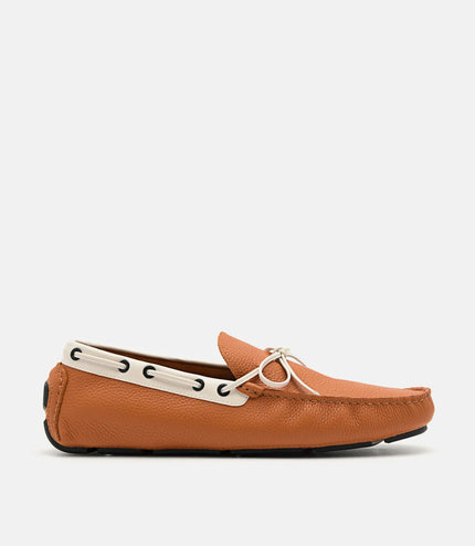 Leather Bow Moccasins