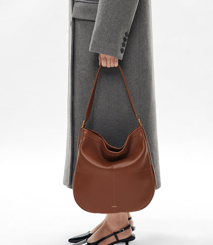 Seren Hobo Bag - Cognac