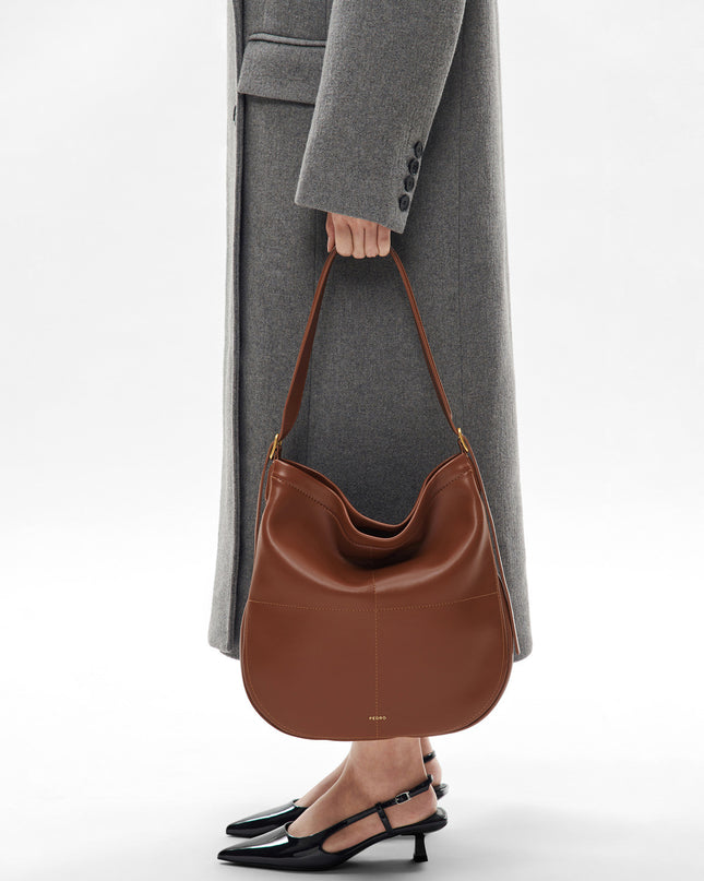 Seren Hobo Bag - Cognac