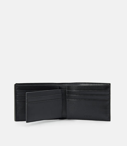 Leather Bi-Fold Wallet with Insert