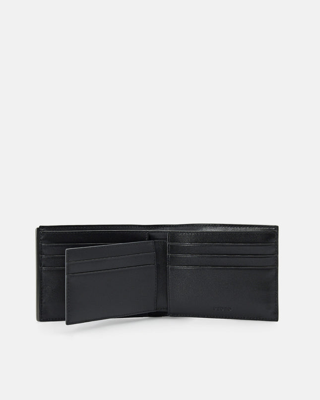 Leather Bi-Fold Wallet with Insert