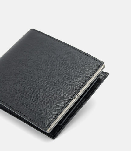 Leather Bi-Fold Wallet with Insert
