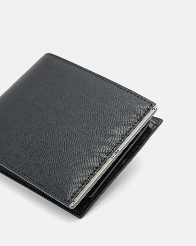 Leather Bi-Fold Wallet with Insert
