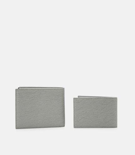 Leather Bi-Fold Wallet with Insert