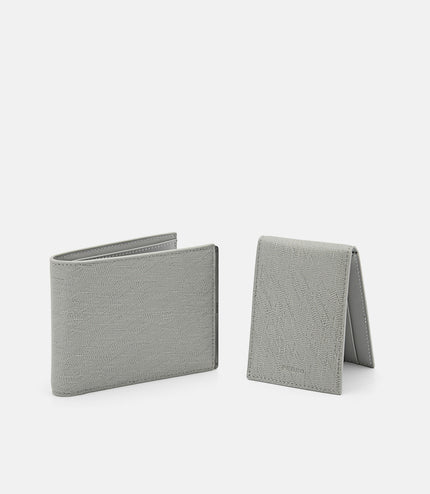 Leather Bi-Fold Wallet with Insert