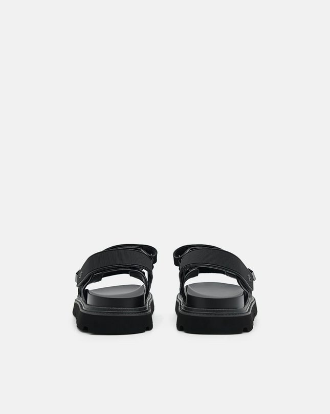 Bryson Backstrap Sandals - Black