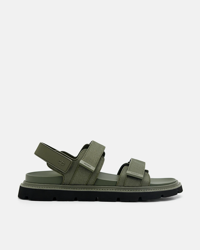 Bryson Backstrap Sandals - Military Green