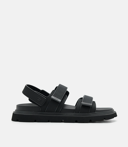Bryson Backstrap Sandals - Black