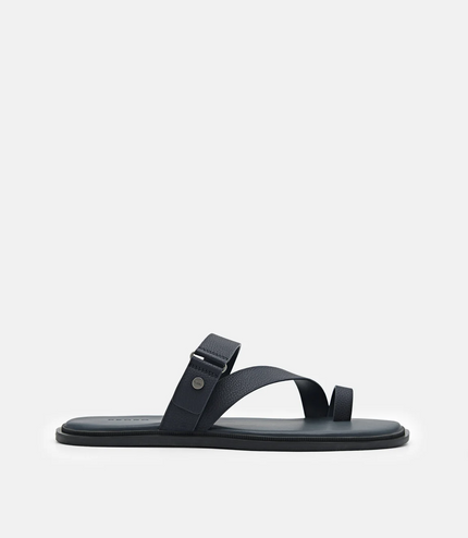 Oliver Toe Loop Sandals - Navy