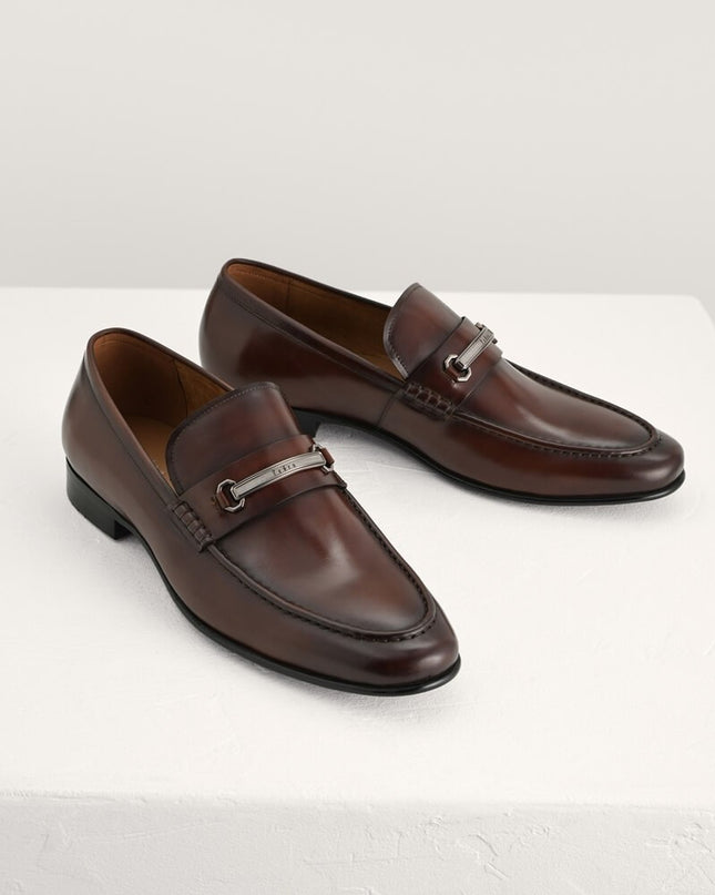 Bit Leather Loafers